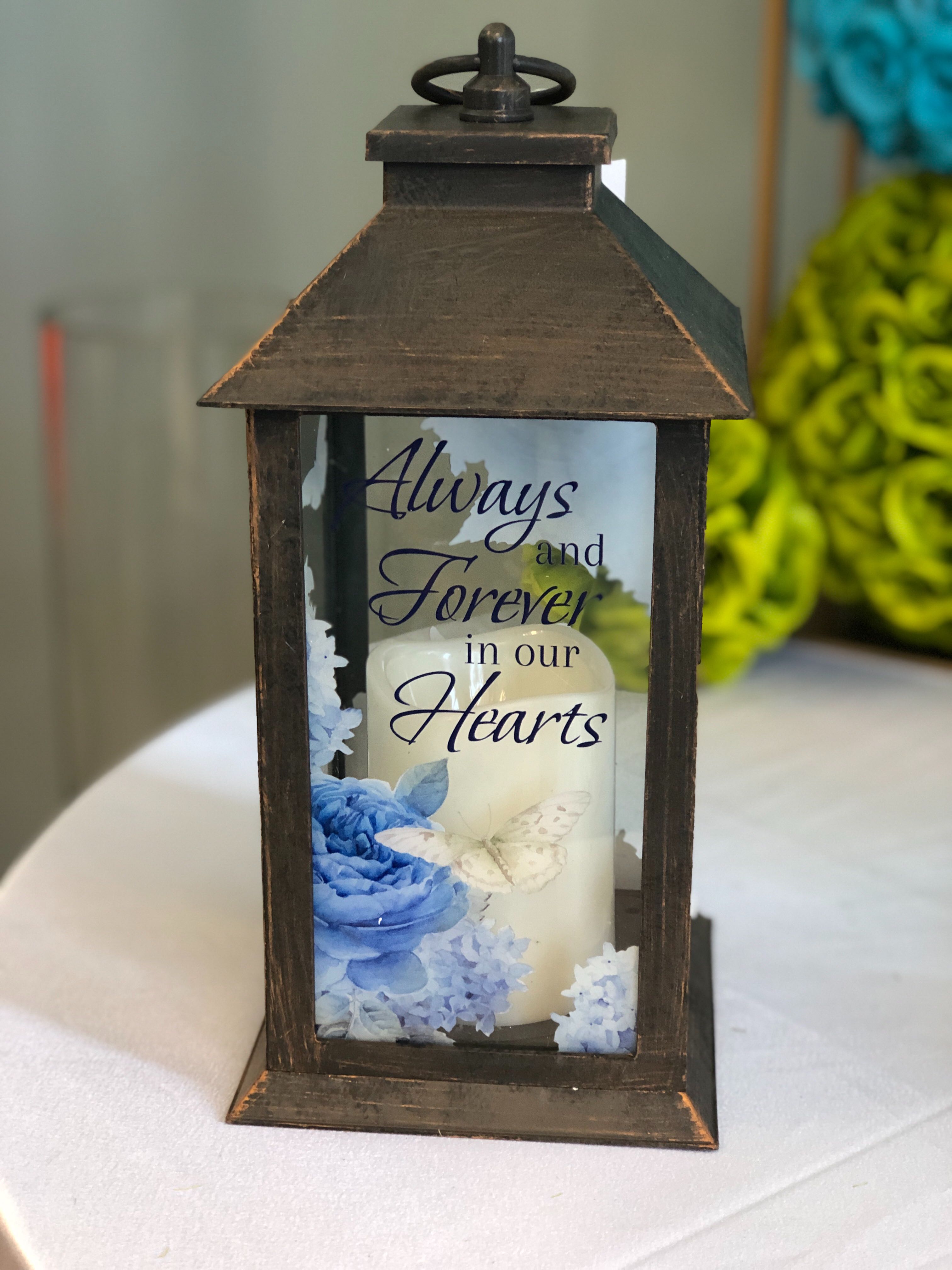 Candle Lantern - Sympathy $30.00